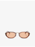 Giorgio Armani AR8242 oval-frame acetate sunglasses (British brand)