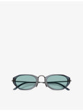 Giorgio Armani oval-frame acetate sunglasses (British brand)