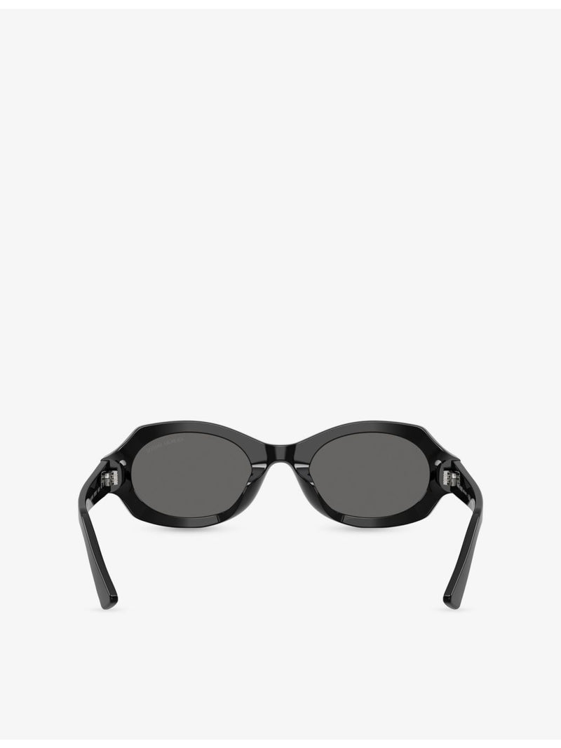 Giorgio Armani oval-frame acetate sunglasses AR8245HU - British product