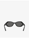 Giorgio Armani oval-frame acetate sunglasses AR8245HU - British product