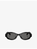 Giorgio Armani oval-frame acetate sunglasses AR8245HU - British product