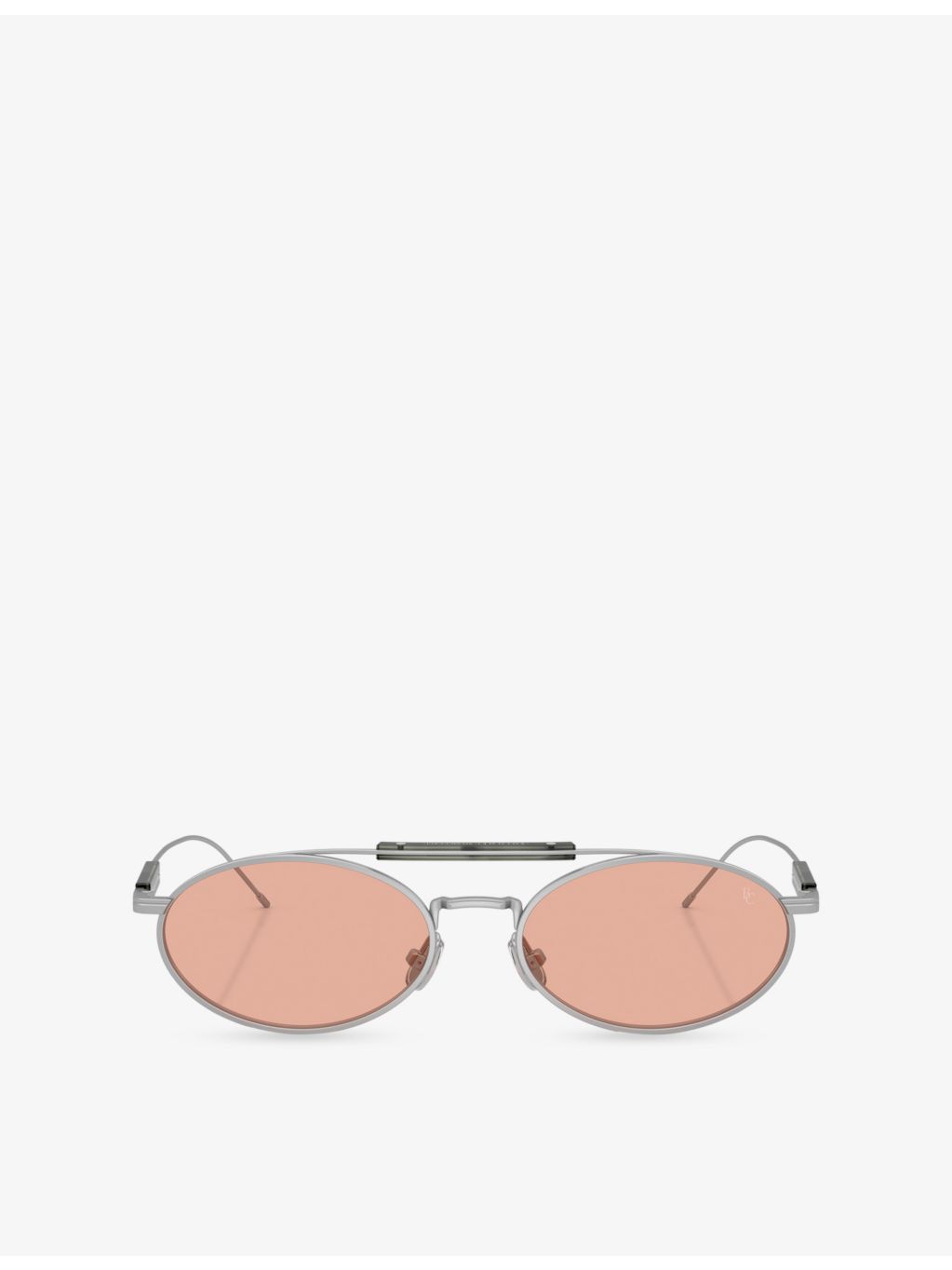 Brunello Cucinelli oval metal sunglasses BC2013ST (British brand)