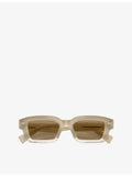 Brunello Cucinelli Marla acetate sunglasses rectangle frame BC4019S - British product