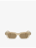 Brunello Cucinelli Marla acetate sunglasses rectangle frame BC4019S - British product