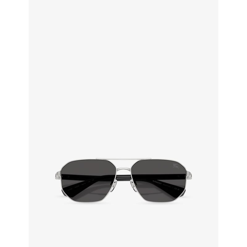Burberry aviator sunglasses metal frame - British product