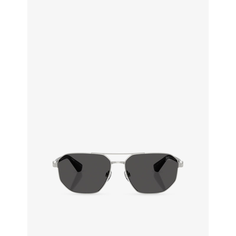 Burberry aviator sunglasses metal frame - British product