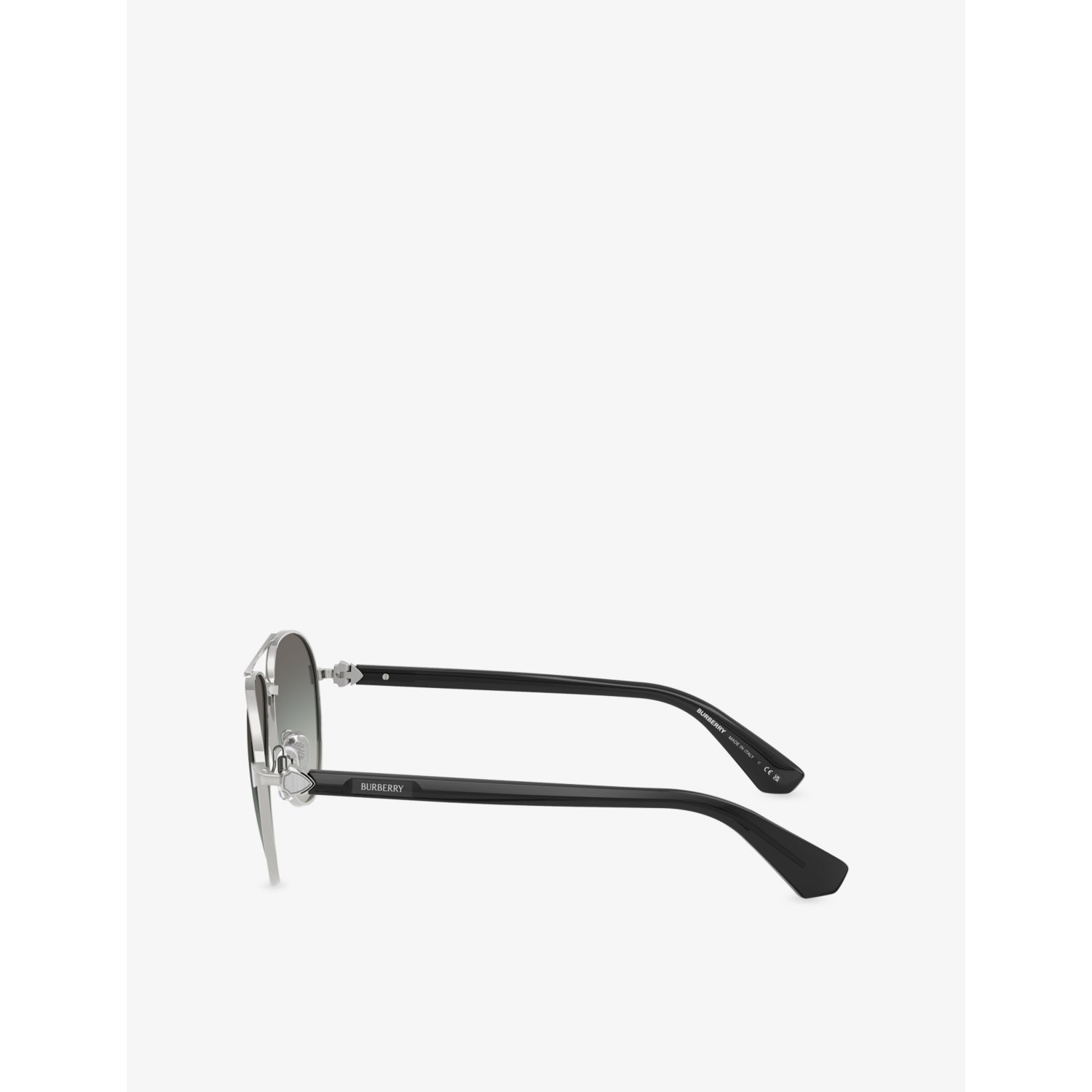 Burberry aviator frame metal sunglasses, UK version