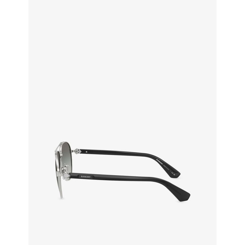 Burberry aviator frame metal sunglasses, UK version