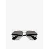 Burberry aviator frame metal sunglasses, UK version