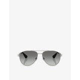 Burberry aviator frame metal sunglasses, UK version