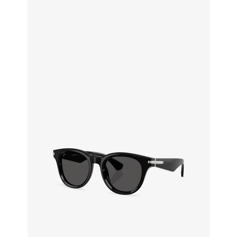 Burberry BE4439 round-frame acetate sunglasses - British product