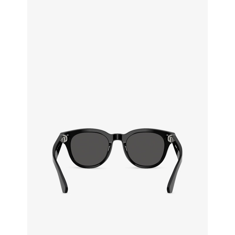 Burberry BE4439 round-frame acetate sunglasses - British product