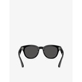 Burberry BE4439 round-frame acetate sunglasses - British product