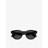 Burberry BE4439 round-frame acetate sunglasses - British product