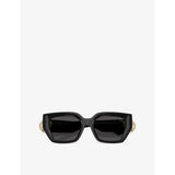 Burberry square-frame acetate sunglasses, imported from the UK