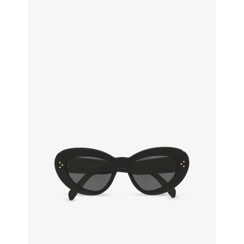 Celine 3-dots cat-eye acetate sunglasses CL40320U (British brand)