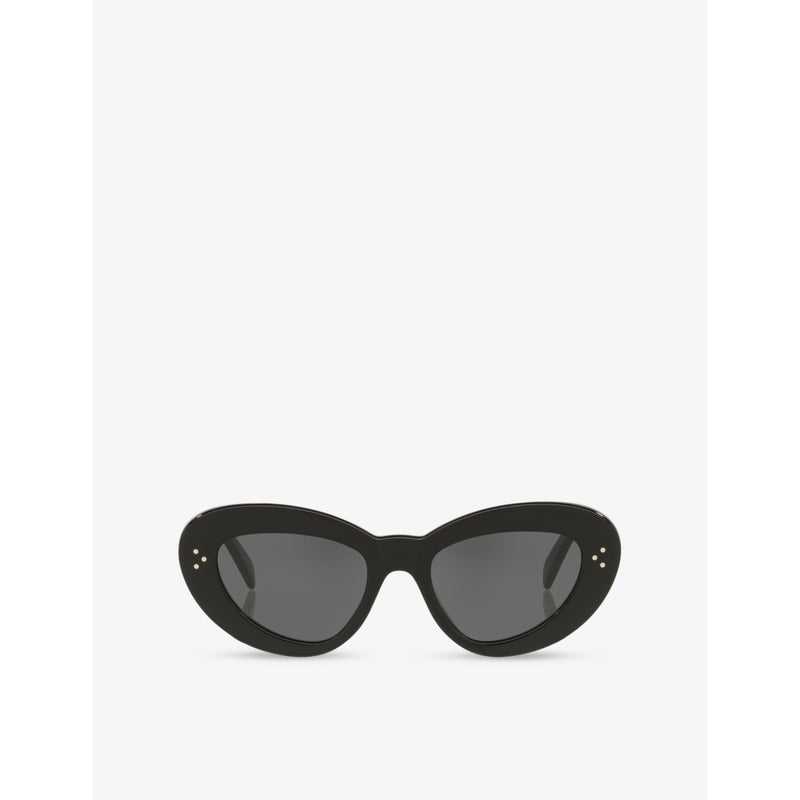 Celine 3-dots cat-eye acetate sunglasses CL40320U (British brand)