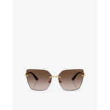 Dolce & Gabbana DG2321 cat-eye metal sunglasses (British brand)