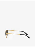 Dolce & Gabbana DG2327 rectangle metal sunglasses - British product