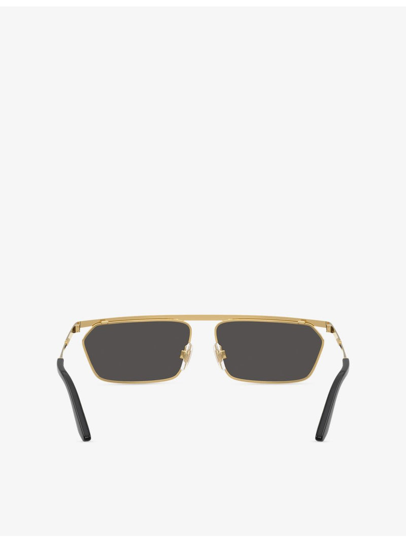 Dolce & Gabbana DG2327 rectangle metal sunglasses - British product