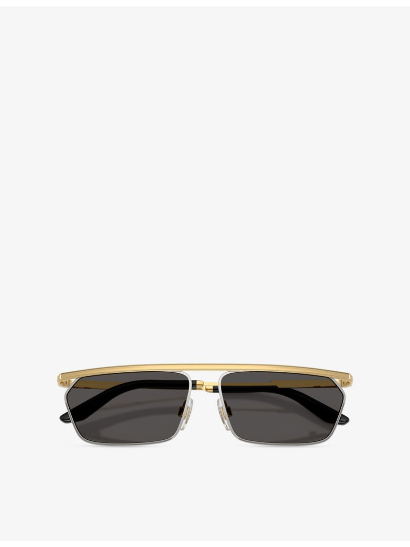 Dolce & Gabbana DG2327 rectangle metal sunglasses - British product