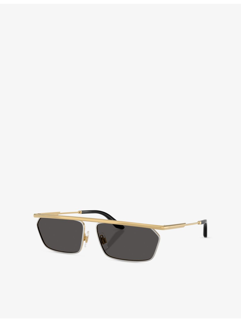 Dolce & Gabbana DG2327 rectangle metal sunglasses - British product