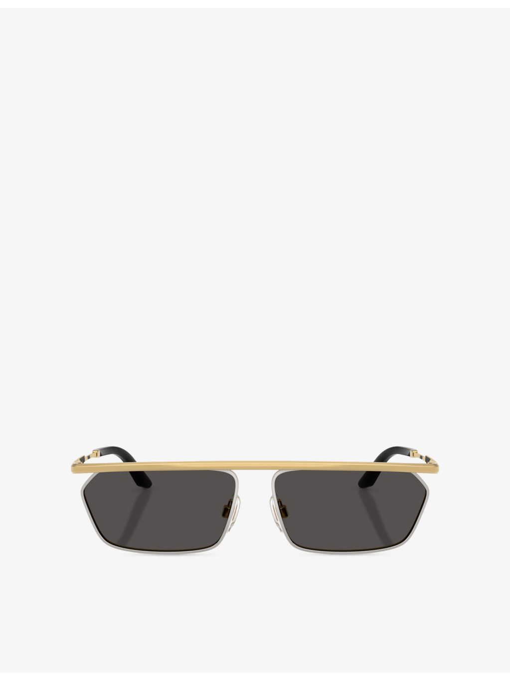 Dolce & Gabbana DG2327 rectangle metal sunglasses - British product