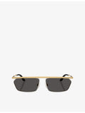 Dolce & Gabbana DG2327 rectangle metal sunglasses - British product