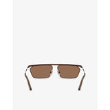 Dolce & Gabbana DG2327 rectangle metal sunglasses - British product