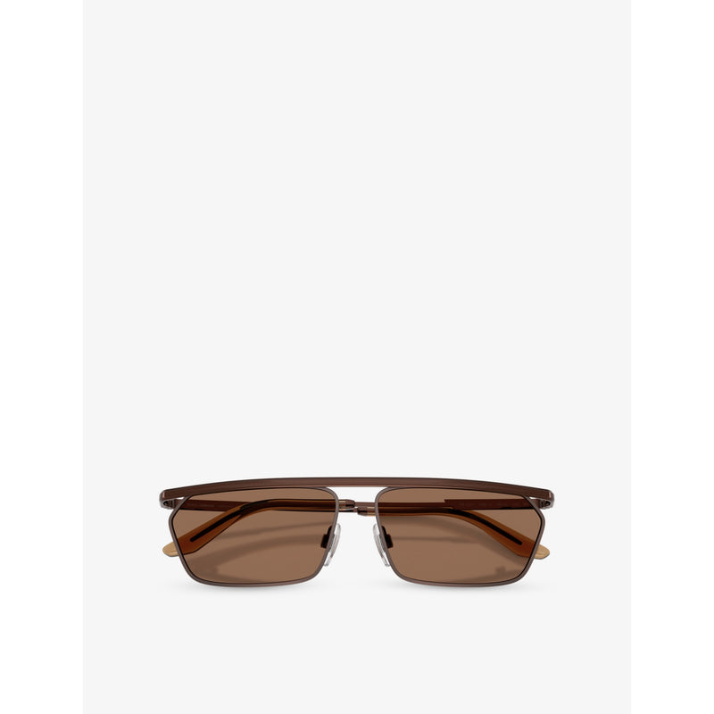 Dolce & Gabbana DG2327 rectangle metal sunglasses - British product