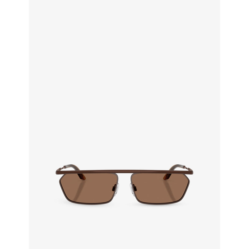Dolce & Gabbana DG2327 rectangle metal sunglasses - British product