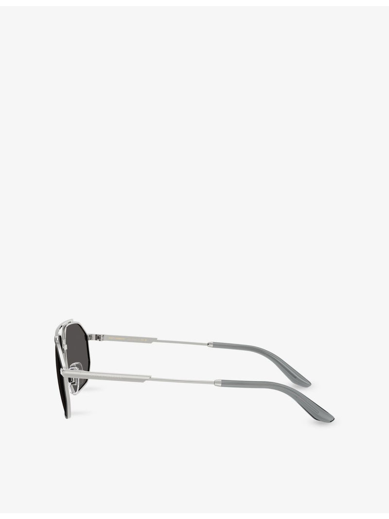 Dolce & Gabbana aviator metal sunglasses DG2328, UK version