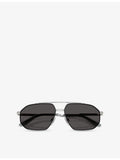 Dolce & Gabbana aviator metal sunglasses DG2328, UK version