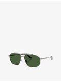Dolce & Gabbana aviator sunglasses metal frame, UK version