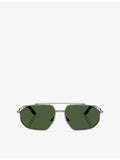 Dolce & Gabbana aviator sunglasses metal frame, UK version