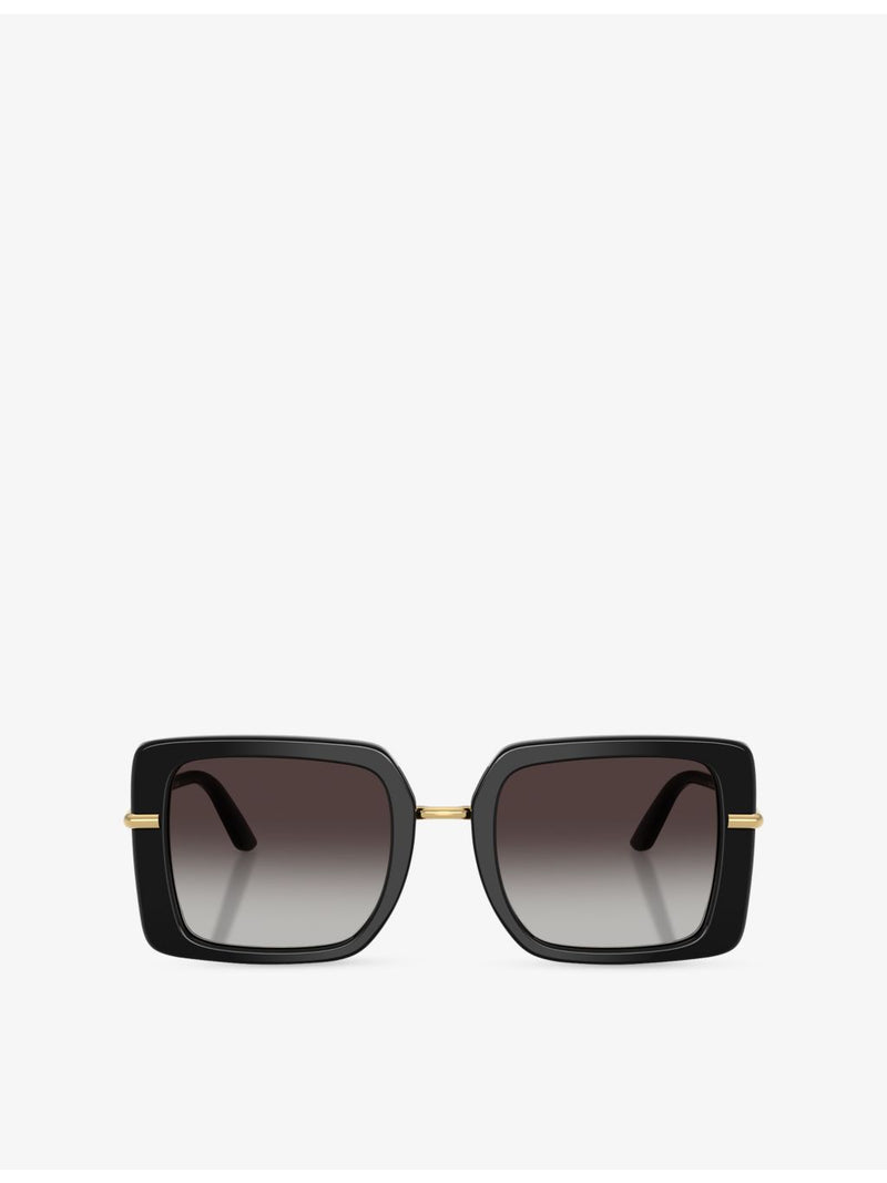 Dolce & Gabbana DG4491 square acetate sunglasses (British brand)