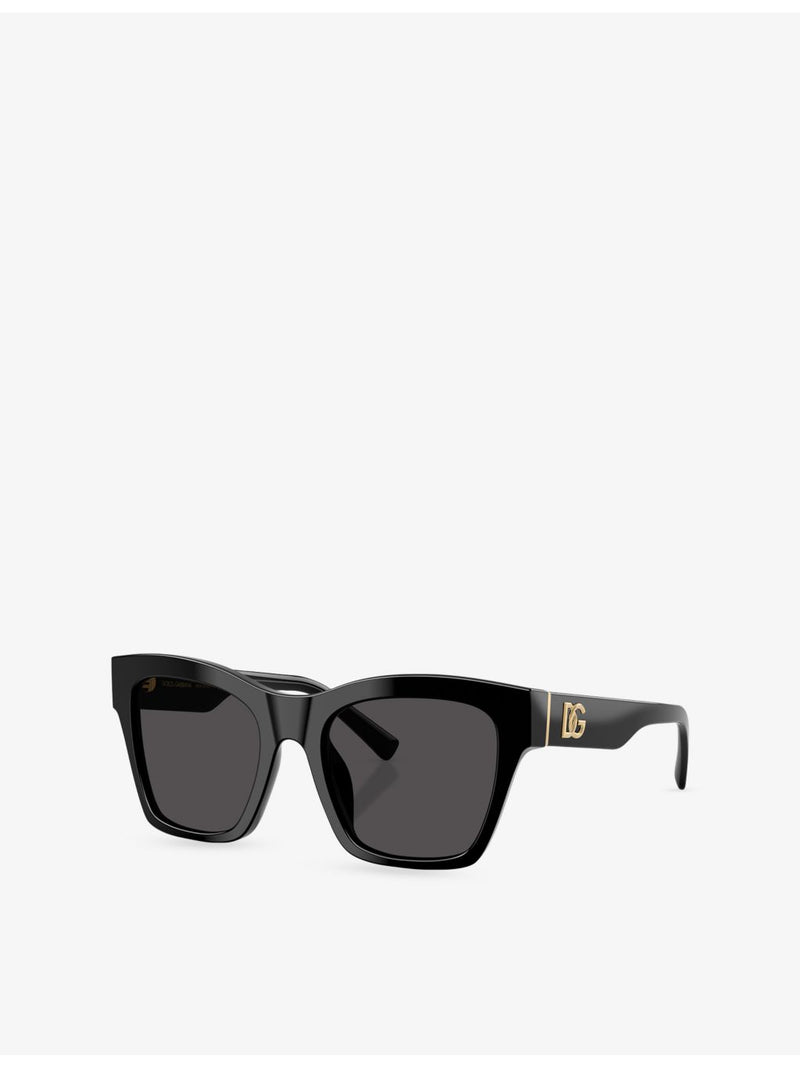 Dolce & Gabbana square-frame acetate sunglasses DG4512, UK version
