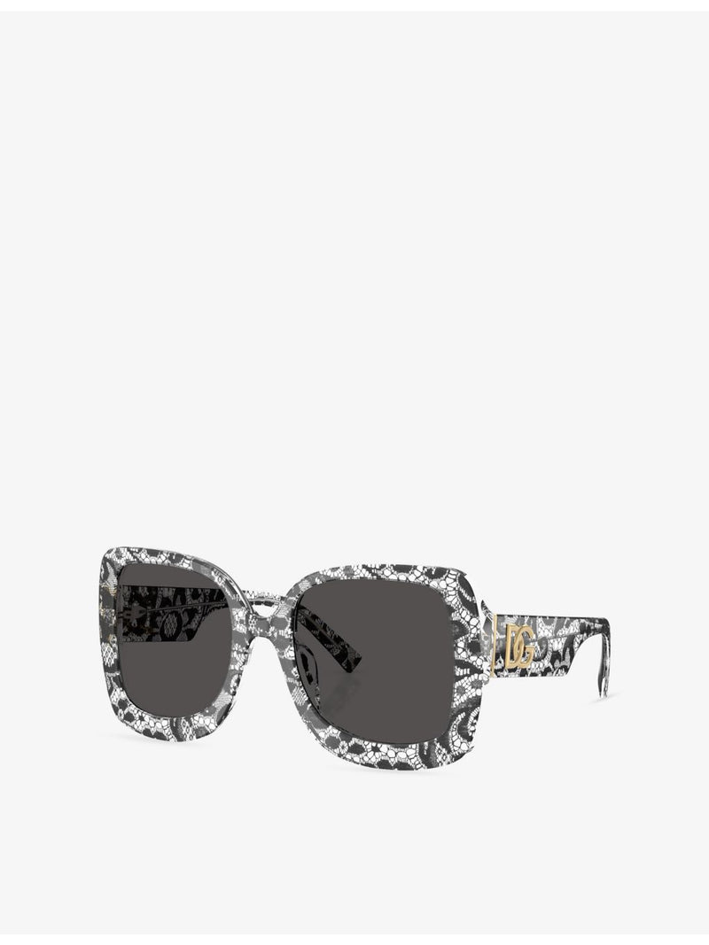 Dolce & Gabbana DG4513 square-frame acetate sunglasses, UK version