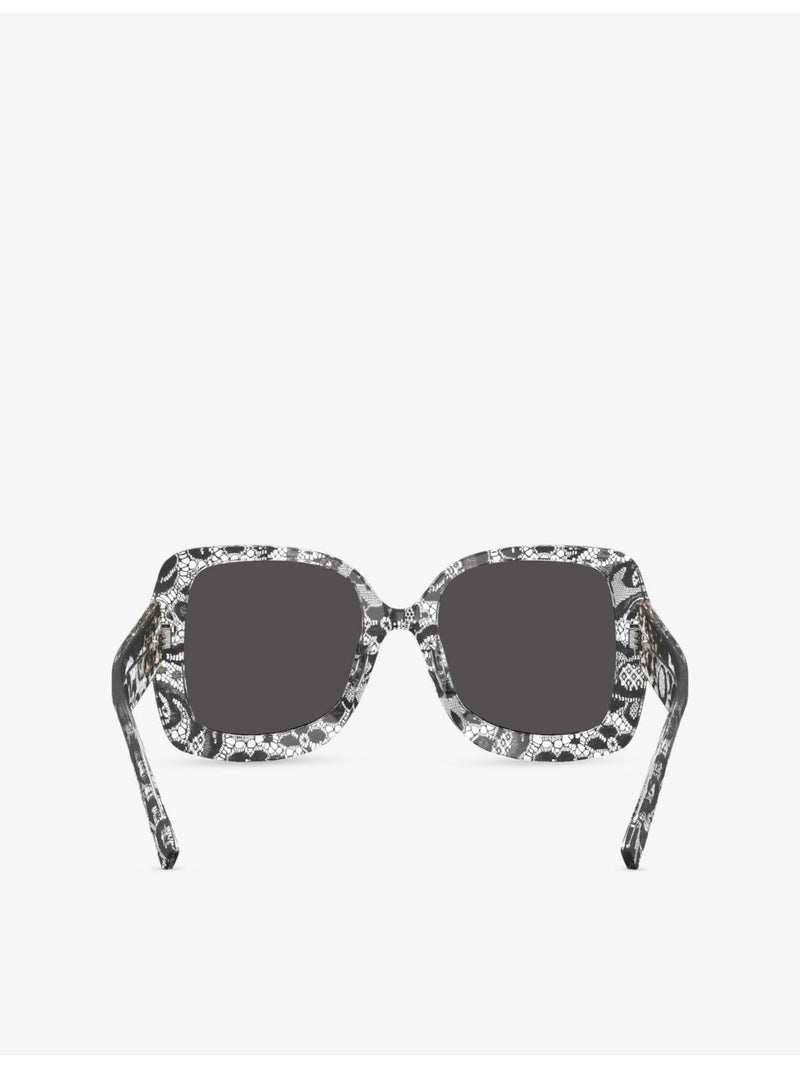 Dolce & Gabbana DG4513 square-frame acetate sunglasses, UK version