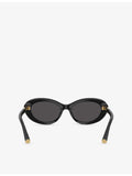 Dolce & Gabbana DG4519 round-frame acetate sunglasses, UK version