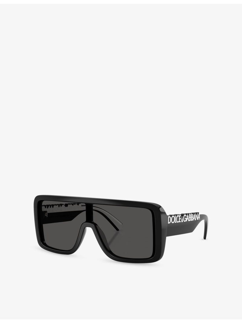 Dolce & Gabbana sunglasses DG6204 rectangle acetate, UK version