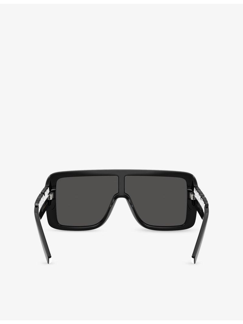 Dolce & Gabbana sunglasses DG6204 rectangle acetate, UK version