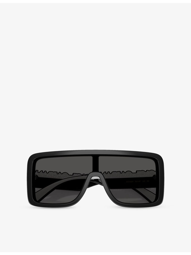 Dolce & Gabbana sunglasses DG6204 rectangle acetate, UK version