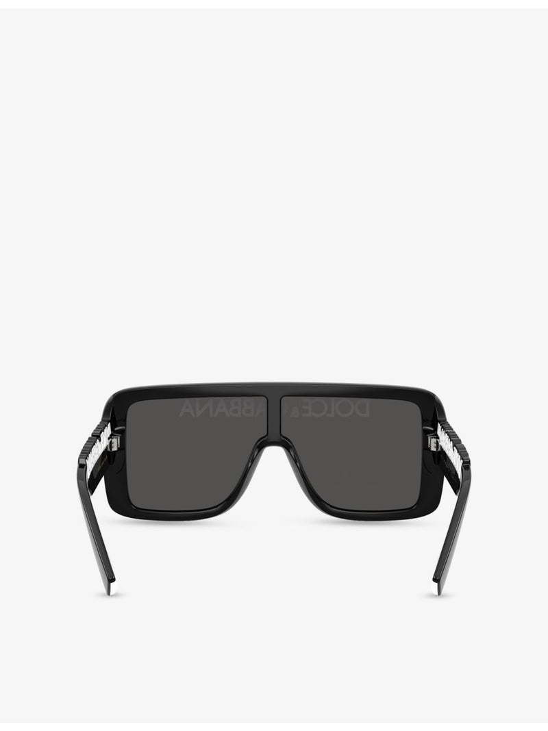 Dolce & Gabbana rectangular acetate sunglasses DG6204 - British product