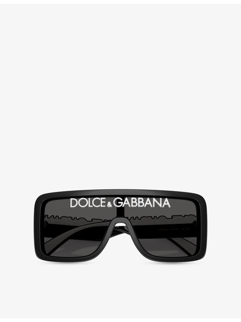 Dolce & Gabbana rectangular acetate sunglasses DG6204 - British product