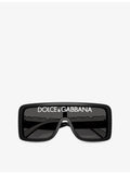 Dolce & Gabbana rectangular acetate sunglasses DG6204 - British product