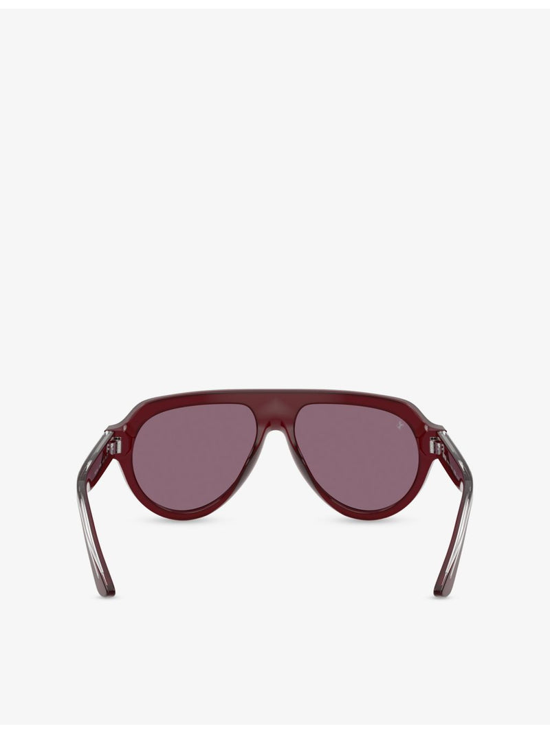Ferrari FH2019U aviator acetate sunglasses 5.6cm lens (British brand)