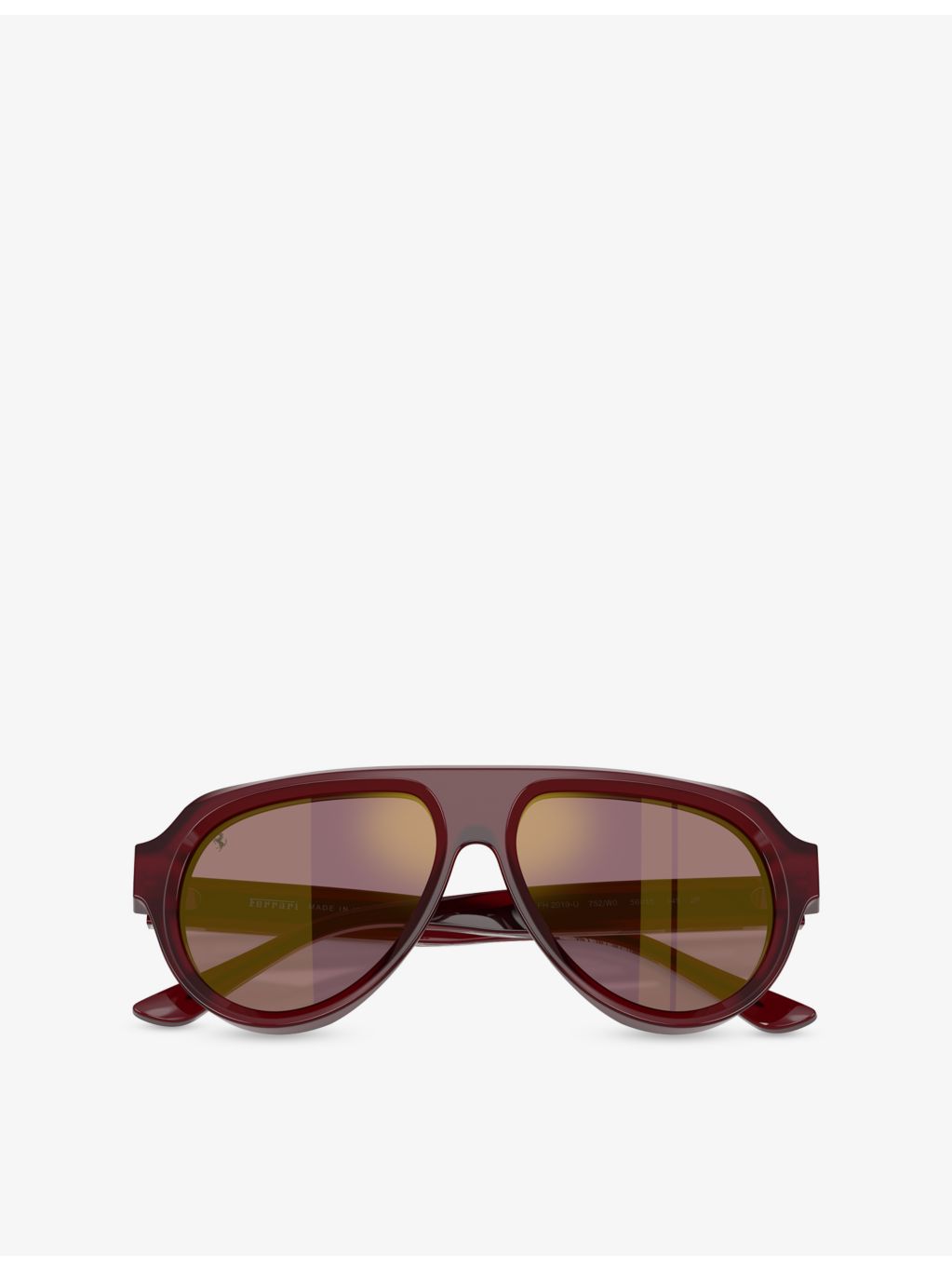 Ferrari FH2019U aviator acetate sunglasses 5.6cm lens (British brand)