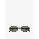 Gucci GG1854S round-frame metal sunglasses UV protection - British product