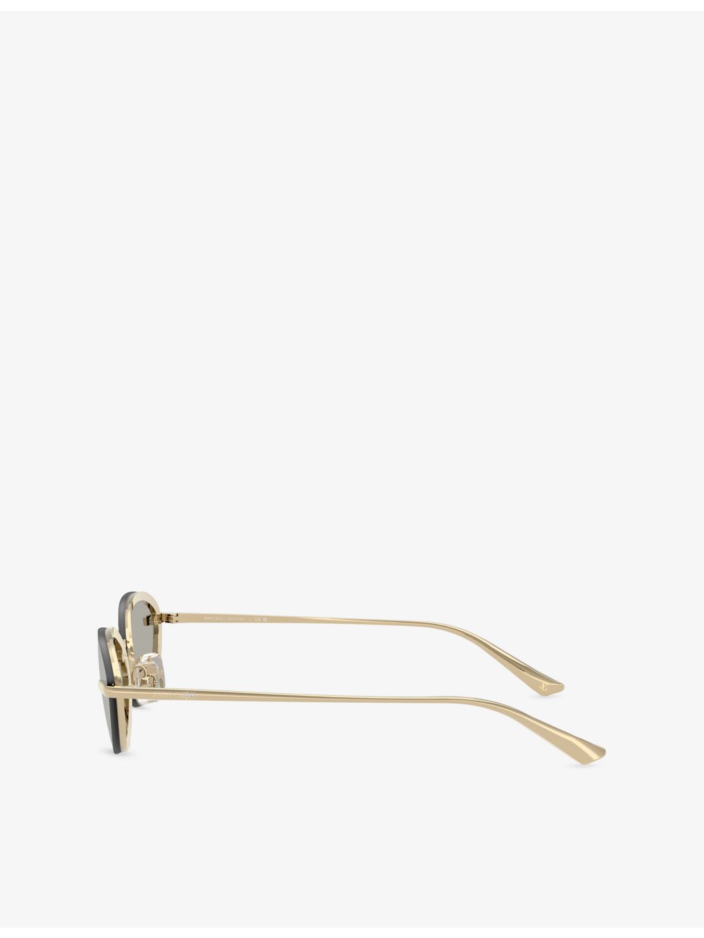 Jimmy Choo JC4020B oval-frame metal sunglasses, UK version